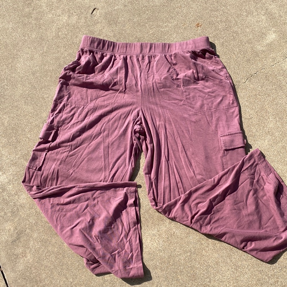Cargo knit pants